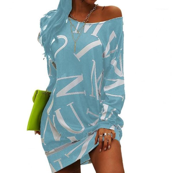casual dresses 2021 summer autumn women long sleeves dress letters print loose streetwear o neck fashion female ladies party vestidos, Black;gray
casual dresses 2021 summer autumn women long sleeves dress letters print loose streetwear o neck fashion female ladies party vestidos, Black;gray