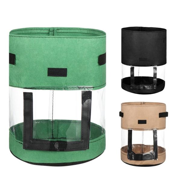 planters & pots 1pc non-woven plant growth bags seedling storage potato container carrot peanut pocket vegetable greenhouse garden supplies
planters & pots 1pc non-woven plant growth bags seedling storage potato container carrot peanut pocket vegetable greenhouse garden supplies