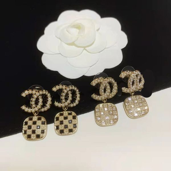 charms c home square diamond double earrings celebrity style high-grade light luxury personalized brass 925 silver needle, Golden
charms c home square diamond double earrings celebrity style high-grade light luxury personalized brass 925 silver needle, Golden