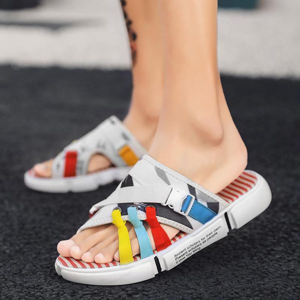 slippers 2021 summer fashion men's shoes comfortable wild casual simple flat trend beach sandals and, Black
slippers 2021 summer fashion men's shoes comfortable wild casual simple flat trend beach sandals and, Black