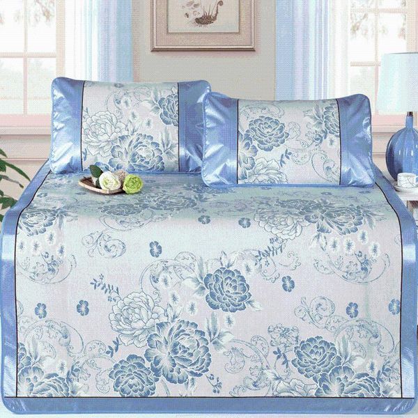 sheets & sets 2021 anti-skid foldable fixed strap cool and comfortable exquisite printed ice silk mat sheet
sheets & sets 2021 anti-skid foldable fixed strap cool and comfortable exquisite printed ice silk mat sheet