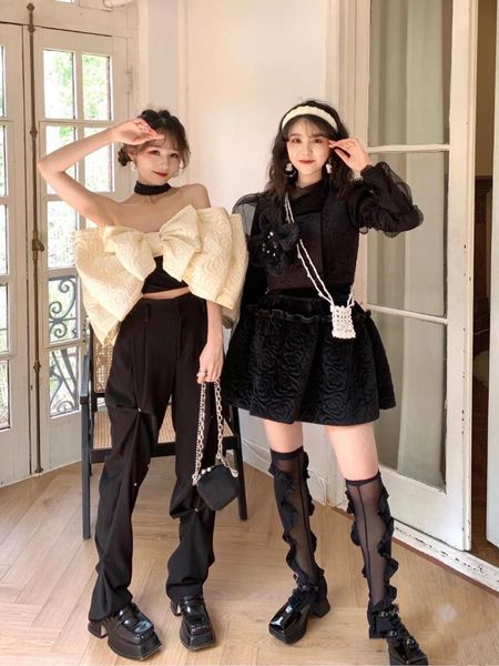 women's pants & capris fashion 2021 autumn casual women black asymmetrical chic long trouse for female gdnz 6.07, Black;white
women's pants & capris fashion 2021 autumn casual women black asymmetrical chic long trouse for female gdnz 6.07, Black;white