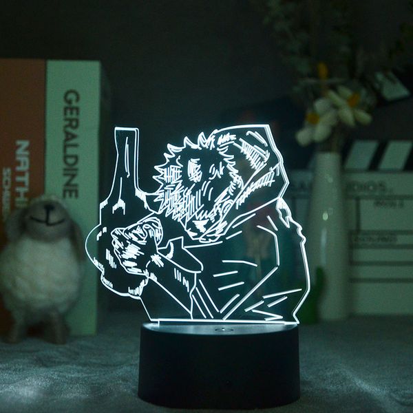 smart itadori yuji night light projector anime led 3d illulsion nightlight desk lamp jujutsu kaisen fans teenager gift room decoration
smart itadori yuji night light projector anime led 3d illulsion nightlight desk lamp jujutsu kaisen fans teenager gift room decoration