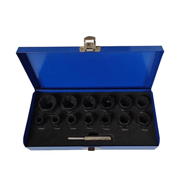 professional hand tool sets 14pcs impact damaged bolt nut screw remover extractor socket kit removal set wrench
professional hand tool sets 14pcs impact damaged bolt nut screw remover extractor socket kit removal set wrench
