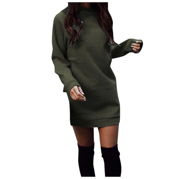 casual dresses dress women fashion solid color plus velvet loose o-neck sweater for vestidos mujer verano long sleeved, Black;gray
casual dresses dress women fashion solid color plus velvet loose o-neck sweater for vestidos mujer verano long sleeved, Black;gray