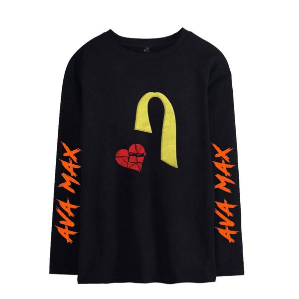 women's t-shirt ava max fashion printing long sleeve harajuku hip hop summer funny t-shirt, round neck informal, White
women's t-shirt ava max fashion printing long sleeve harajuku hip hop summer funny t-shirt, round neck informal, White