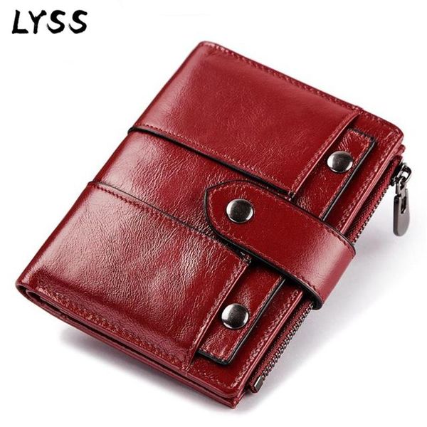 wallets genuine leather women zipper wallet female red color coin purse small walet luxury portomonee money bag lady mini card holder, Red;black
wallets genuine leather women zipper wallet female red color coin purse small walet luxury portomonee money bag lady mini card holder, Red;black
