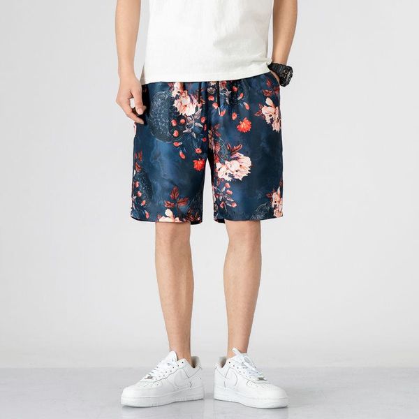 men's shorts mans short trousers masculino men elastic waist harem cargo fashion printing summer large beach pant, White;black
men's shorts mans short trousers masculino men elastic waist harem cargo fashion printing summer large beach pant, White;black