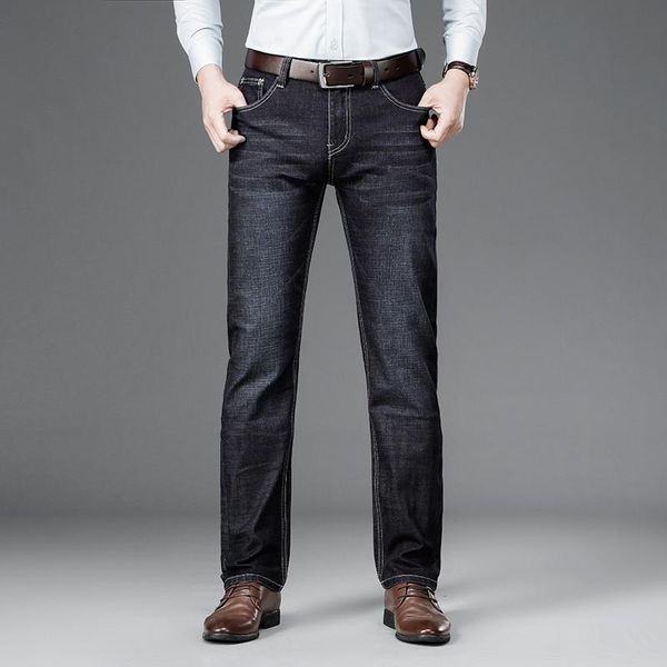 new men's classic business stretch jeans popular casual soft denim trousers long pants black blue plus size 28-40
new men's classic business stretch jeans popular casual soft denim trousers long pants black blue plus size 28-40