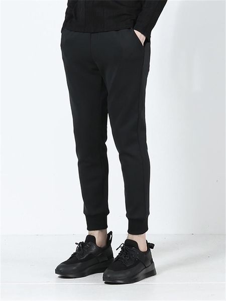 men's pants dark, slim, stretch sweatpants with waistline and waistline, fashion trend, cone-shaped, plus-size casual, Black
men's pants dark, slim, stretch sweatpants with waistline and waistline, fashion trend, cone-shaped, plus-size casual, Black