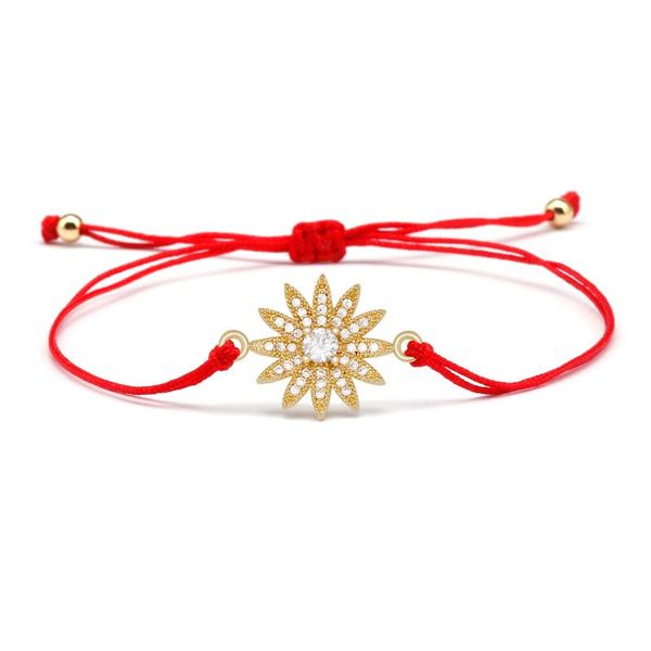 charm bracelets cz unique dainty delicate flower bangle braided rope sun bracelet party gifts elegant plant accessories woman jewelry, Golden;silver
charm bracelets cz unique dainty delicate flower bangle braided rope sun bracelet party gifts elegant plant accessories woman jewelry, Golden;silver