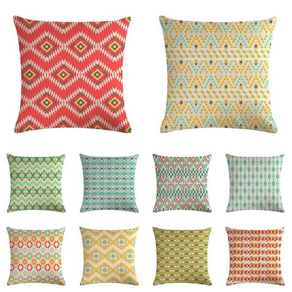 cushion/decorative pillow stripe geometric color matching cushion cover square linen car sofa decorative 45x45
cushion/decorative pillow stripe geometric color matching cushion cover square linen car sofa decorative 45x45