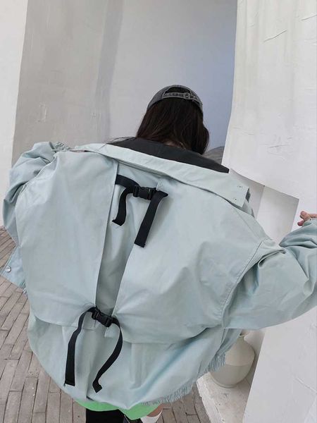 women's jackets coats tooling style cool stand collar loose street bf men's and oversize in autumn 2021, Black;brown
women's jackets coats tooling style cool stand collar loose street bf men's and oversize in autumn 2021, Black;brown