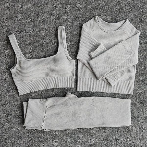 yoga outfits 2/3 pcs seamless women set workout sportswear gym clothing fitness long sleeve crop high waist leggings sports suits, White;red
yoga outfits 2/3 pcs seamless women set workout sportswear gym clothing fitness long sleeve crop high waist leggings sports suits, White;red