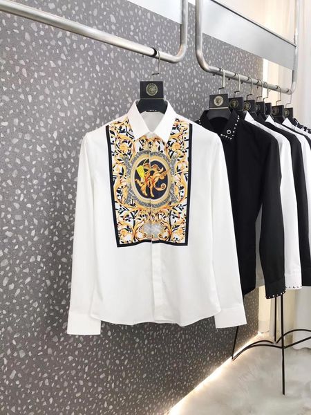 2021 new ouro com remendo camisa masculina vestido de alta qualidade magro ajuste camisas casuais dy2524 eg4h, White;black
2021 new ouro com remendo camisa masculina vestido de alta qualidade magro ajuste camisas casuais dy2524 eg4h, White;black