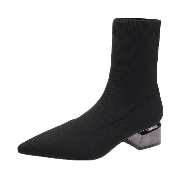boots women's women fashion trendy warm anti-skid short pointed toe mid-heel thick high heel shoes 2021 winter, Black
boots women's women fashion trendy warm anti-skid short pointed toe mid-heel thick high heel shoes 2021 winter, Black