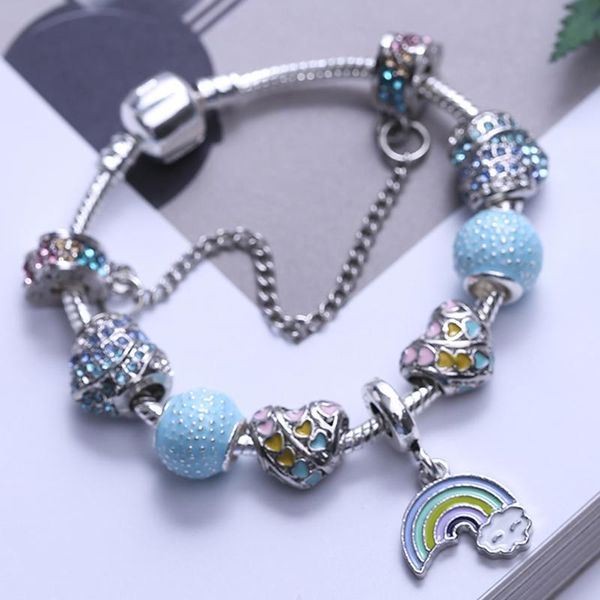 charm bracelets baopon 2021 spring est bracelet bangles with love heart beads brand for women wife jewelry gift, Golden;silver
charm bracelets baopon 2021 spring est bracelet bangles with love heart beads brand for women wife jewelry gift, Golden;silver