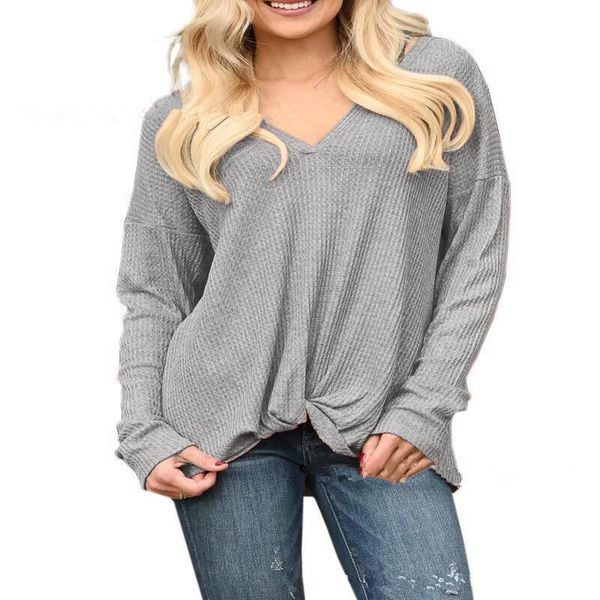 fashion t-shirt 2021 womens designer womens clothes 2021 autumn luxury new women designer color v-neck loose twisted solid winter b qkie, Black
fashion t-shirt 2021 womens designer womens clothes 2021 autumn luxury new women designer color v-neck loose twisted solid winter b qkie, Black