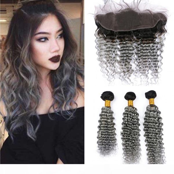 brazilian deep wave #1b grey ombre hair with 13x4 lace frontal 2tone 3bundles with frontal brazilian silver grey hair bundles with frontals, Black;brown
brazilian deep wave #1b grey ombre hair with 13x4 lace frontal 2tone 3bundles with frontal brazilian silver grey hair bundles with frontals, Black;brown