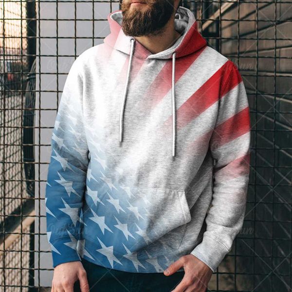men's hoodies & sweatshirts 2021spring and autumn monsoon fashion american flag eagle animal print sweater trend pullover hoodie top, Black
men's hoodies & sweatshirts 2021spring and autumn monsoon fashion american flag eagle animal print sweater trend pullover hoodie top, Black