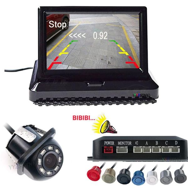 car rear view cameras& parking sensors hip video reverse sensor connect camera display distance on 5" mirror monitor
car rear view cameras& parking sensors hip video reverse sensor connect camera display distance on 5" mirror monitor