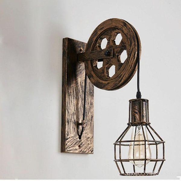 loft retro wall lamp lifting pulley wall light vintage industrial style iron lighting suspension pendant light lamparas
loft retro wall lamp lifting pulley wall light vintage industrial style iron lighting suspension pendant light lamparas
