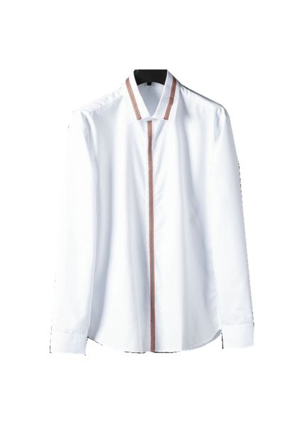 2021 luxurys designers men's business casuals shirt men long sleeve striped slim fit masculina wine social male t-shirts fashion checke, White;black
2021 luxurys designers men's business casuals shirt men long sleeve striped slim fit masculina wine social male t-shirts fashion checke, White;black