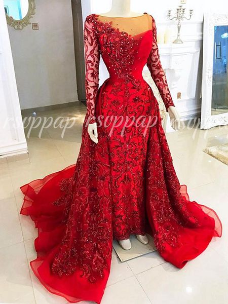 party dresses long sleeve mermaid african red sequin evening 2021 detachable train formal women gowns, White;black
party dresses long sleeve mermaid african red sequin evening 2021 detachable train formal women gowns, White;black