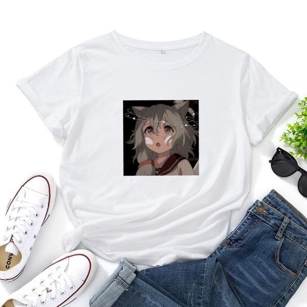 women's t-shirt japanese cartoon graphic t shirt for women simple wild tshirt cute pattern casual loose short sleeve tee, White
women's t-shirt japanese cartoon graphic t shirt for women simple wild tshirt cute pattern casual loose short sleeve tee, White