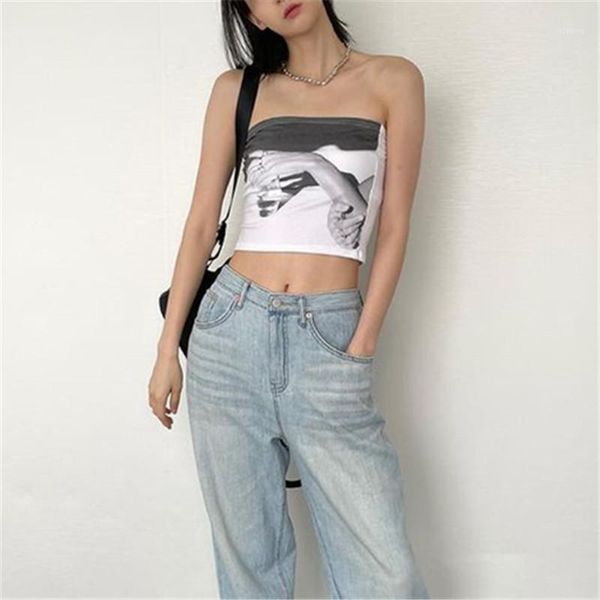 bustiers & corsets women summer tube casual tank crop white printed shoulder sleeveless backless simply basic strapless, Black;white
bustiers & corsets women summer tube casual tank crop white printed shoulder sleeveless backless simply basic strapless, Black;white