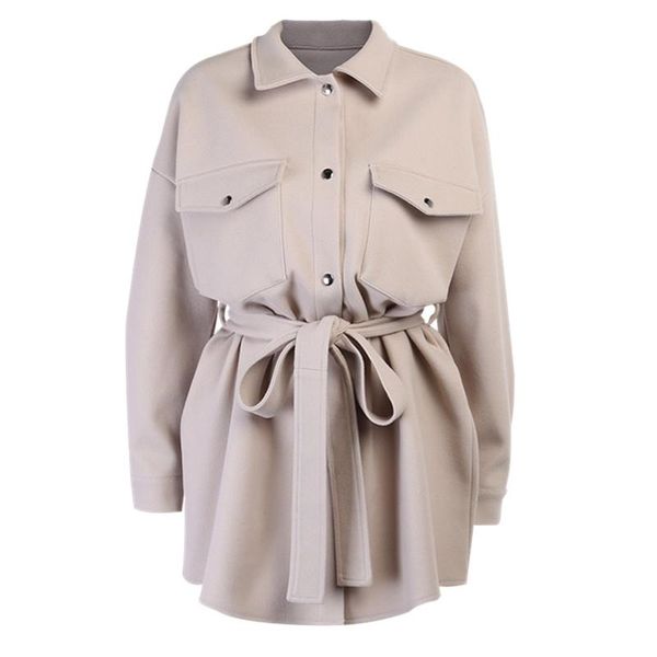 women's trench coats long coat office ladies slim windbreaker korean belted women streetwear female simple classic, Tan;black
women's trench coats long coat office ladies slim windbreaker korean belted women streetwear female simple classic, Tan;black