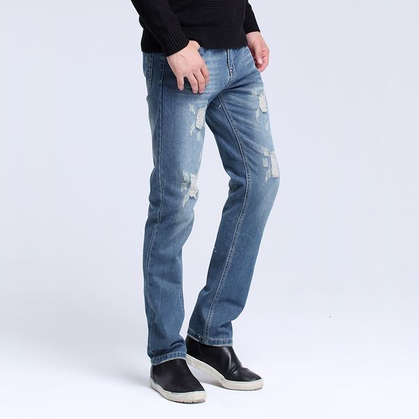 2021 new dark washed cotton fabric regular fit men casual distressed famous brand s6aj018 kz4w, Blue
2021 new dark washed cotton fabric regular fit men casual distressed famous brand s6aj018 kz4w, Blue