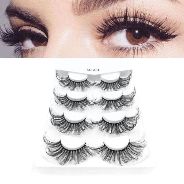 false eyelashes 4 pairs mink 25mm lashes fluffy messy 3d thick natural long extension dropship wholesale eyelas h9j2
false eyelashes 4 pairs mink 25mm lashes fluffy messy 3d thick natural long extension dropship wholesale eyelas h9j2