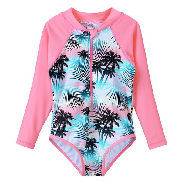 one-piece suits print girls swimwear long sleeve one piece children's uv50+ swimsuit kids sun protection bathing girl
one-piece suits print girls swimwear long sleeve one piece children's uv50+ swimsuit kids sun protection bathing girl