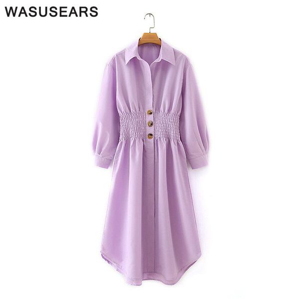 casual dresses for women 2021 elastic waist dress long sleeve loose shirt button up purple elegant streetwear, Black;gray
casual dresses for women 2021 elastic waist dress long sleeve loose shirt button up purple elegant streetwear, Black;gray