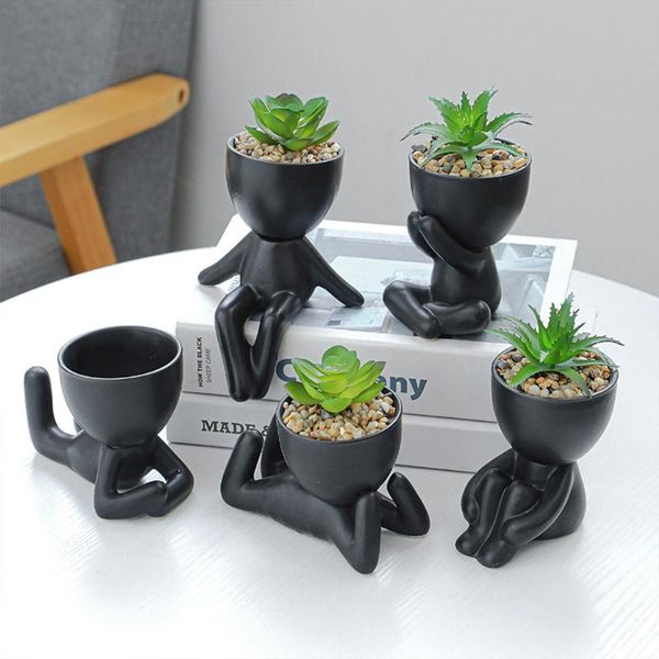 planters & pots cute humanoid ceramic succulent cactus bonsai planter container deskdecor flowerpot water storage plant home garden
planters & pots cute humanoid ceramic succulent cactus bonsai planter container deskdecor flowerpot water storage plant home garden
