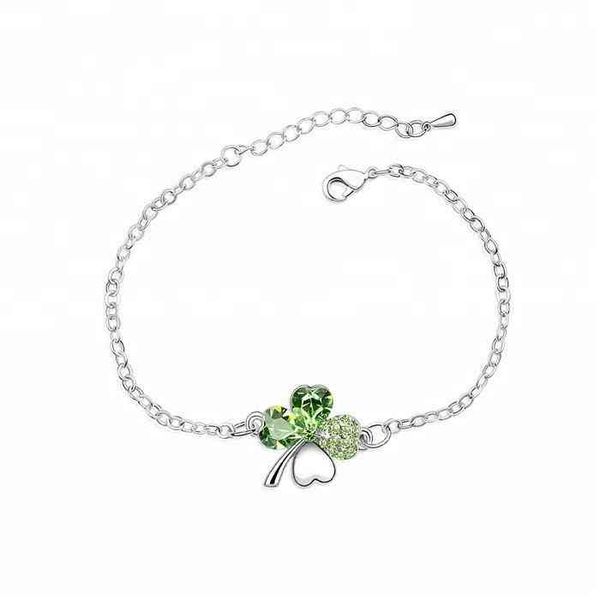 wholale charm digner bracelets women lucky alloy gold plated heart four leaf clover charm bracelet, Golden;silver
wholale charm digner bracelets women lucky alloy gold plated heart four leaf clover charm bracelet, Golden;silver