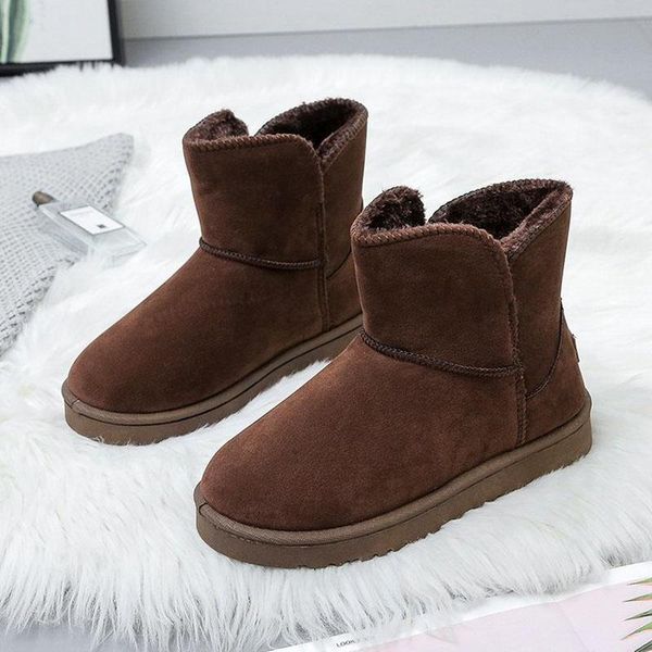 boots female australia brand suede snow cute women warm linging winter woman non-slip flat platform shoes, Black
boots female australia brand suede snow cute women warm linging winter woman non-slip flat platform shoes, Black