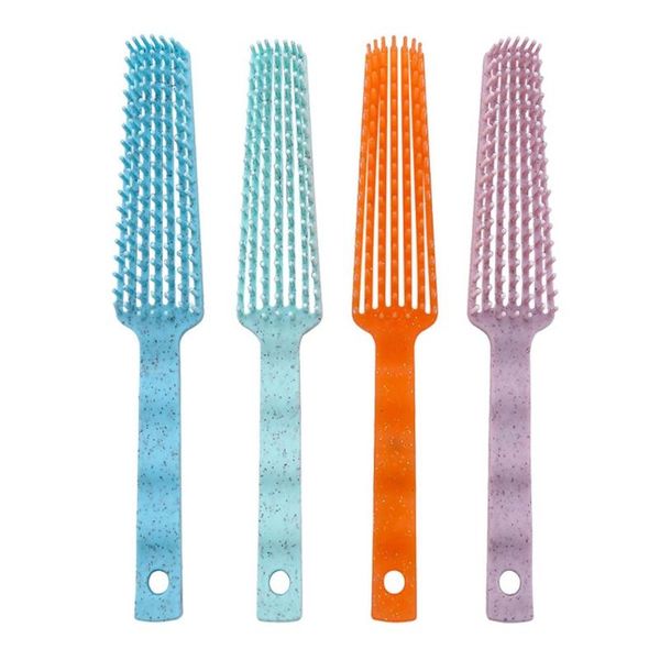 hair brushes soft styling brush salon hairdressing straight curly comb detangle hairbrush for men women, Silver
hair brushes soft styling brush salon hairdressing straight curly comb detangle hairbrush for men women, Silver