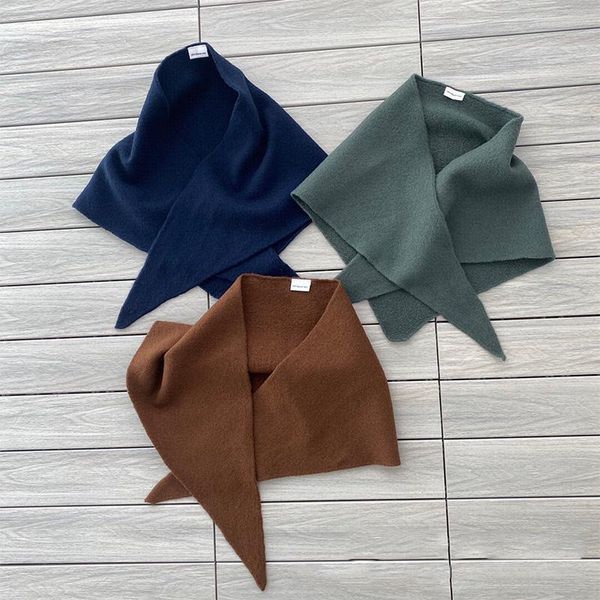 scarves 2021 autumn and winter wool triangle scarf elegant fashion protective pure color for women, Blue;gray
scarves 2021 autumn and winter wool triangle scarf elegant fashion protective pure color for women, Blue;gray