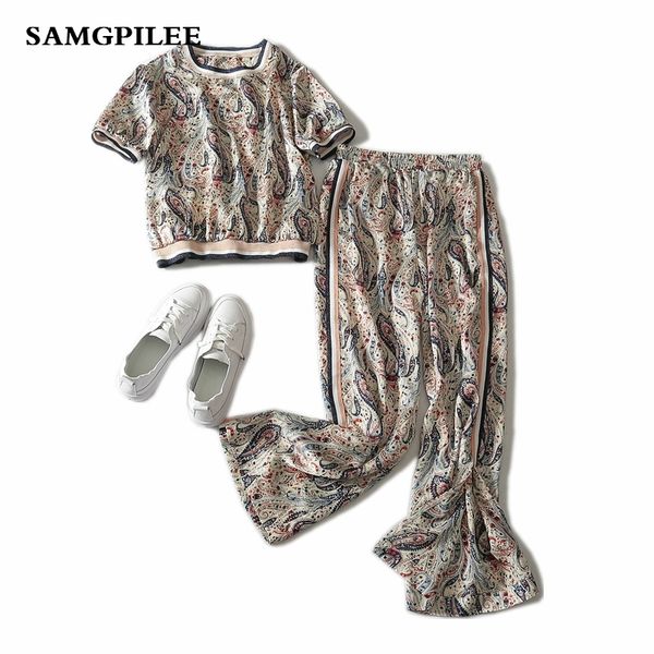 two piece set women short sleeve women's set chiffon flare sleeve pant set crop women's suits summer clothes for women 210302, White
two piece set women short sleeve women's set chiffon flare sleeve pant set crop women's suits summer clothes for women 210302, White