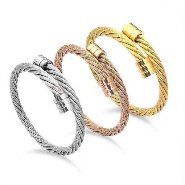 2021 black titanium steel wire bracelet hip-hop punk open elastic fashion jewelry for women and men, Golden;silver
2021 black titanium steel wire bracelet hip-hop punk open elastic fashion jewelry for women and men, Golden;silver