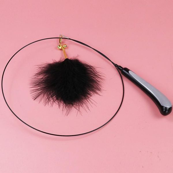 cat toys flexible kitten feather toy tease cats stick pet training with bells supplies steel wire metal bell ball
cat toys flexible kitten feather toy tease cats stick pet training with bells supplies steel wire metal bell ball