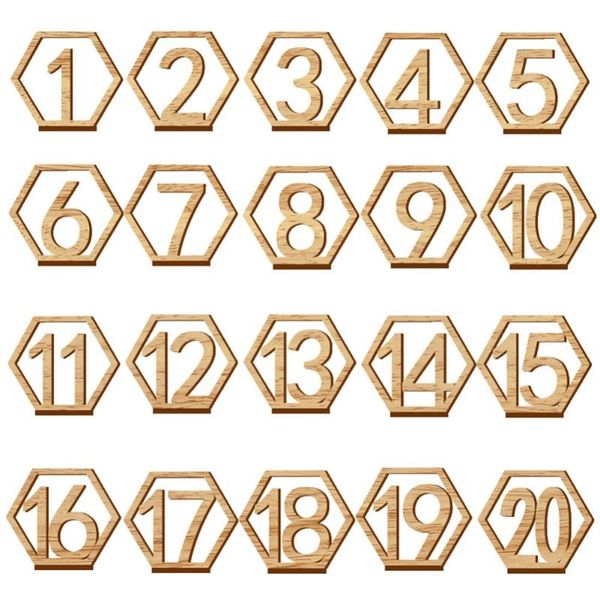 party decoration 1-40 numbers wood signs wedding hexagon table number wooden rustic engagement seat sign holder
party decoration 1-40 numbers wood signs wedding hexagon table number wooden rustic engagement seat sign holder