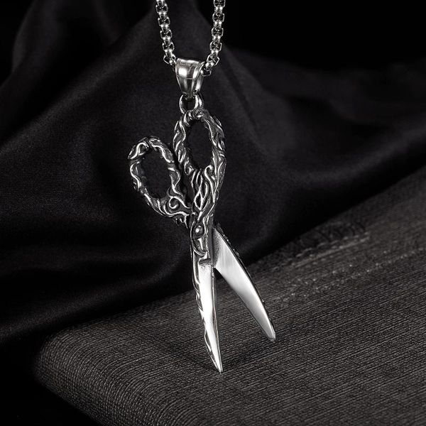 pendant necklaces scissors necklace for men stainless steel 2021 jewelry unique funny emo korean dropship, Silver
pendant necklaces scissors necklace for men stainless steel 2021 jewelry unique funny emo korean dropship, Silver