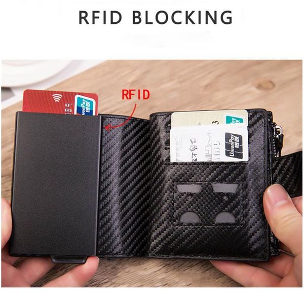 bycobecy rfid blocking wallet men metal credit card holder fashion women purse pu leather wallet travel qylncv
bycobecy rfid blocking wallet men metal credit card holder fashion women purse pu leather wallet travel qylncv