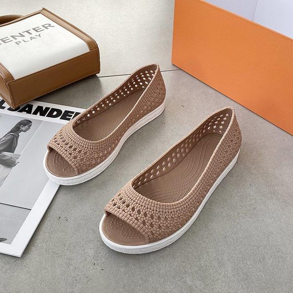 slippers summer women's beach sandals wading blocking wooden shoes water breathable household fish mouth anti slip, Black
slippers summer women's beach sandals wading blocking wooden shoes water breathable household fish mouth anti slip, Black
