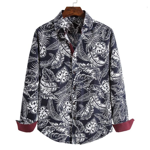 men's casual shirts summer and autumn 2021, hawaiian style, men's printed shirts, casual long sleeved shirts, White;black
men's casual shirts summer and autumn 2021, hawaiian style, men's printed shirts, casual long sleeved shirts, White;black