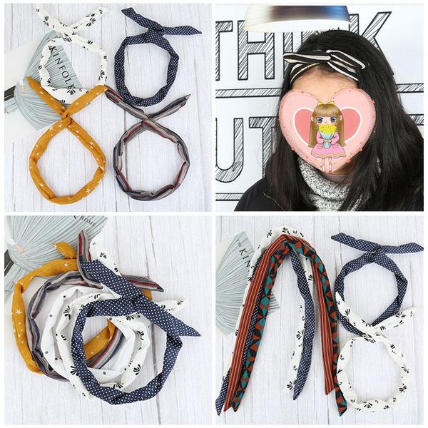 women girls iron wire printed cloth hair band diy colorful bow headband home wash face hairband rabbit ear wrapped headband dh1391 t03
women girls iron wire printed cloth hair band diy colorful bow headband home wash face hairband rabbit ear wrapped headband dh1391 t03