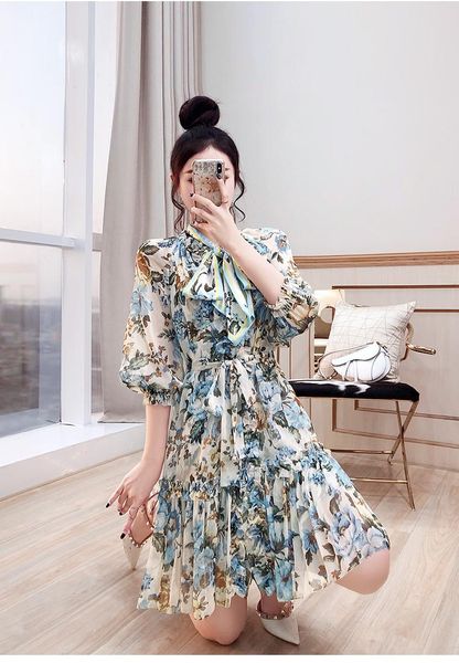 casual dresses sj03266 fashion women 2021 spring dress luxury european design party style, Black;gray
casual dresses sj03266 fashion women 2021 spring dress luxury european design party style, Black;gray